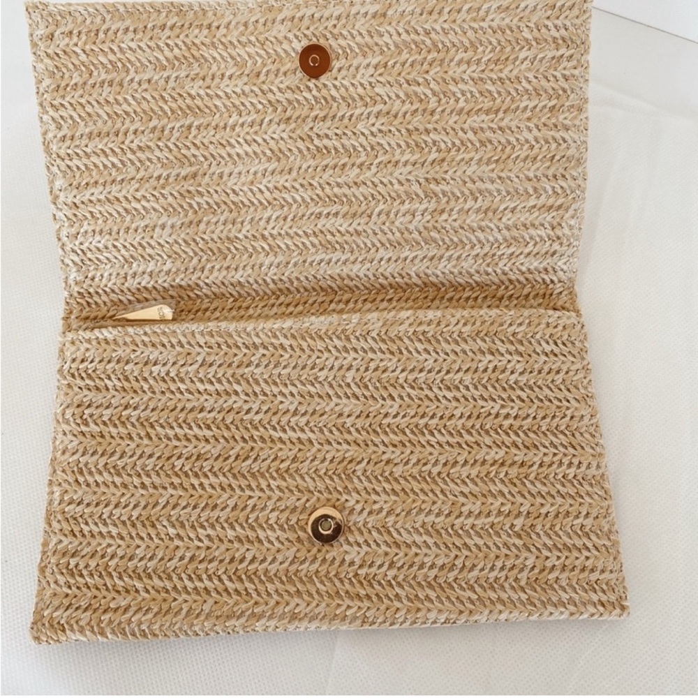 Dior Beauty Raffia / Straw clutch - Picture 4 of 5